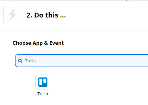 App wählen