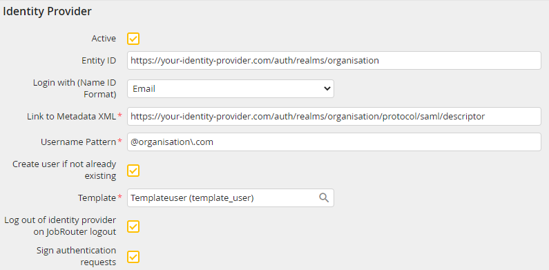 General Settings