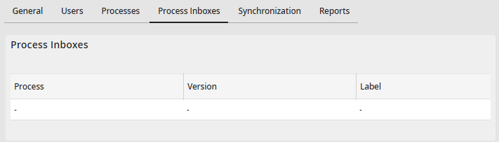 Displaying Process Inboxes