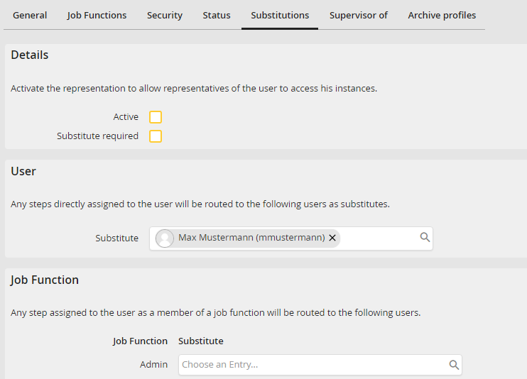 Activating Substitutes