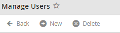 Create new users Create new users