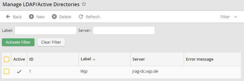 LDAP directory overview LDAP directory overview