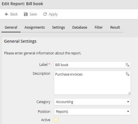 Add/Edit a JobSelect report Add/Edit a JobSelect report
