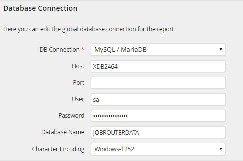 MySQL database