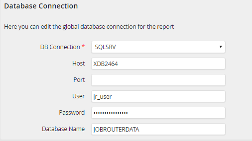 SQLSRV database