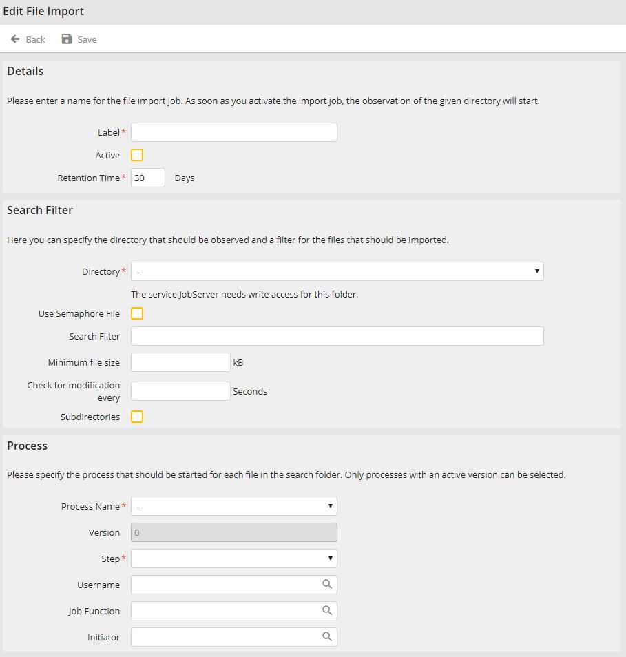 Edit a file import task