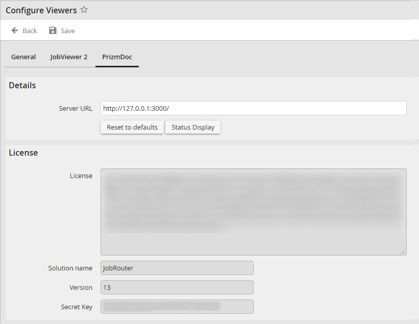 Configuring Viewers: PrizmDoc
