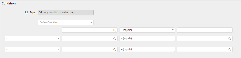 Defining rule conditions Defining rule conditions