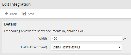 Configure JobMind BAU integration