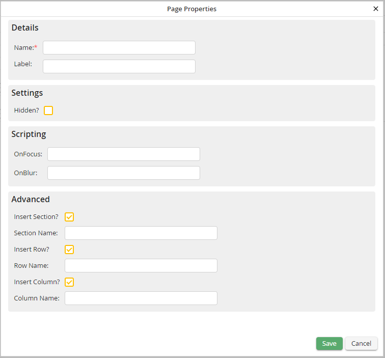 Set up Page Properties Set up Page Properties