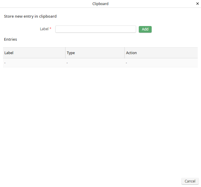 Form Designer - Copy an entry to the clipboard. Form Designer - Copy an entry to the clipboard.