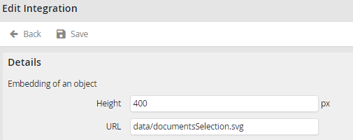 Integrate Object