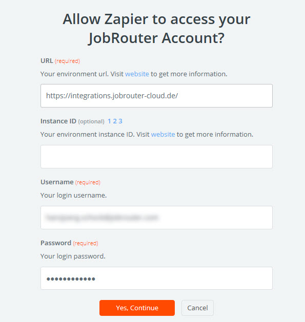 Enable JobRouter login Enable JobRouter login